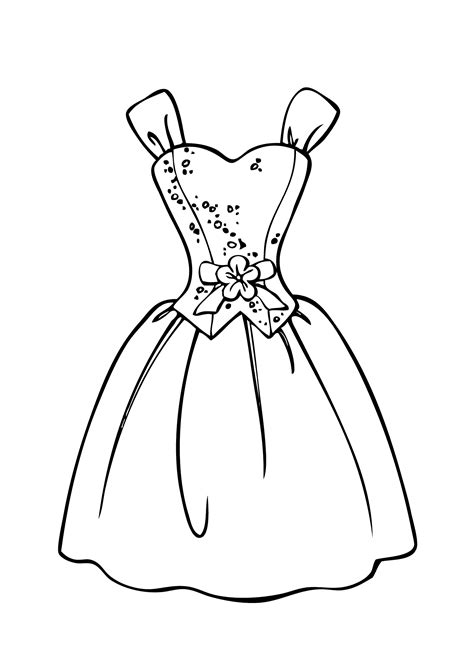 Princess Dress Printable